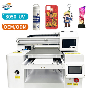 Desktop 3050 UV DTF Printer Flatbed Sticker Inkjet Printing Machine