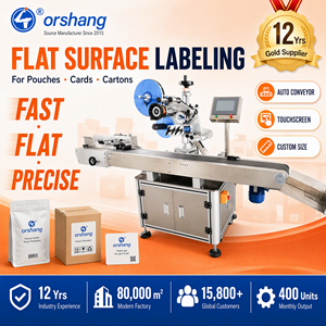 Full Auto Flat Surface Sticker Machine