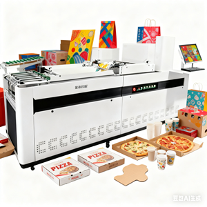 Digital Printer For Corrugated Cardboard Single Pass Printer