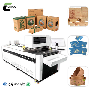 Single Pass Inkjet Printer For Paper Bags Cups Corrugated Boxes