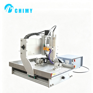 Mini Desktop 3-Axis CNC Router Machine for Wood Engraving & Milling Spindle Accuracy