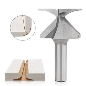 Integrated Molding Wood Bending Router Bits Seamless Folding V-Groove Milling Cutter